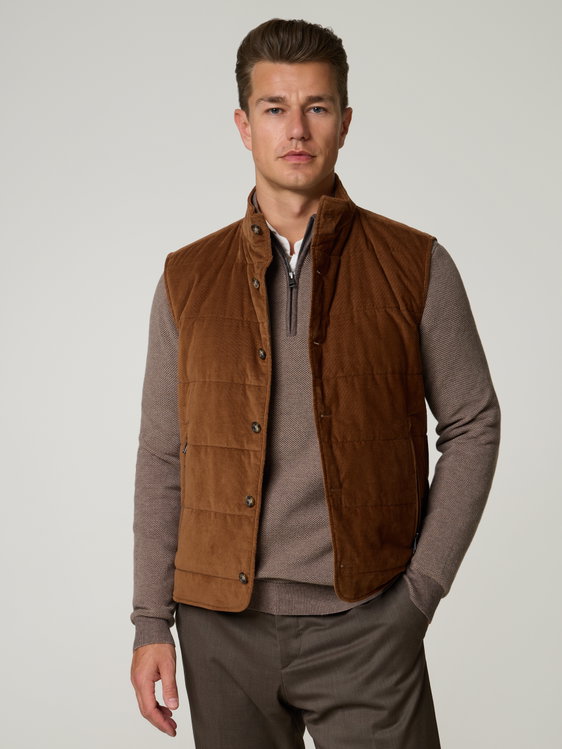 Image sur Gilet en velours côtelé ERICE
