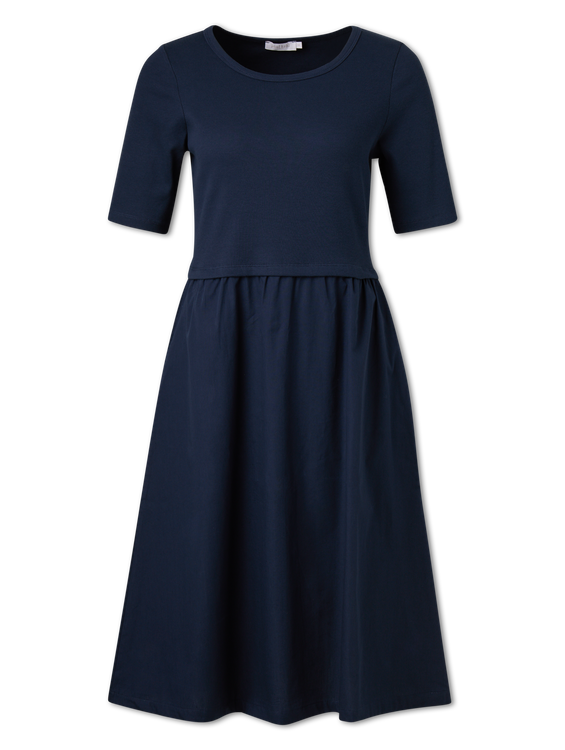 Image sur Robe mi-longue en coton