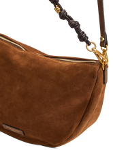 Bild von Hobotasche aus Veloursleder CLEO