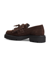 Image sur Mocassins en cuir velours LANA