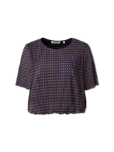 Bild von Blusenshirt mit Ballonsaum