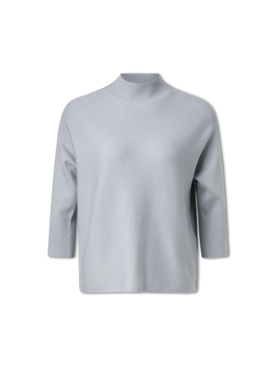 Image sur STRICKPULLI BASIC STEHKRAGEN