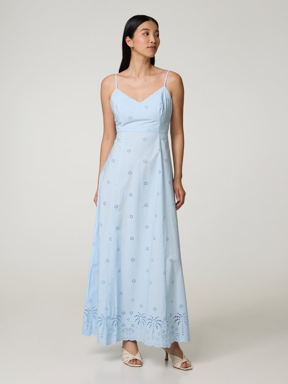 Bild von Kleid mit Lochstickerei GUADALUPE