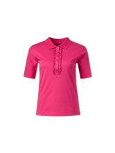 Bild von Poloshirt mit Rüschen