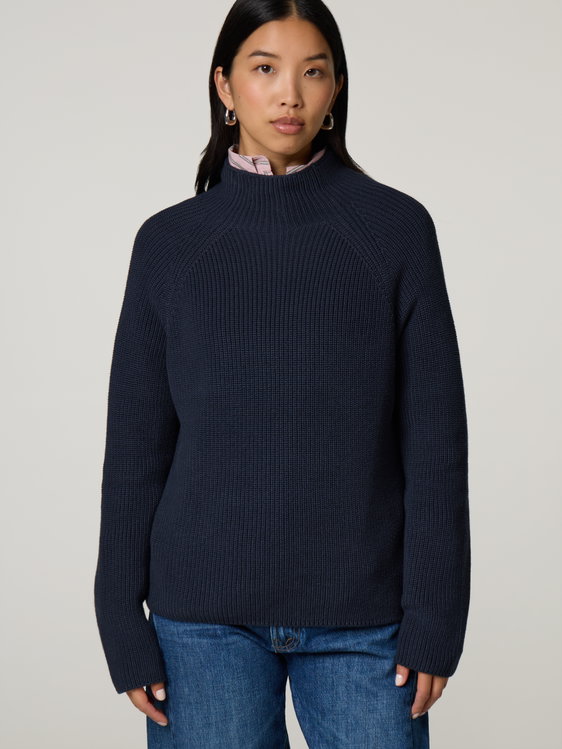 Image sur Pull en maille en coton bio