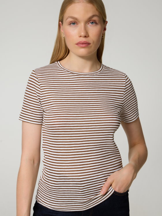 Image sur T-shirt en coton bio