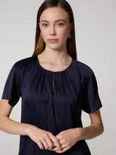 Bild von Kurzarmbluse aus Satin