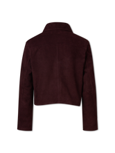 Image sur Veste en cuir velours