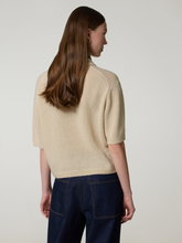 Bild von Kurzarmpullover mit Wolle