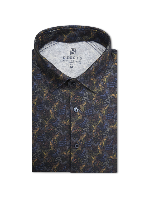 Image sur Chemise en jersey de coupe régulière