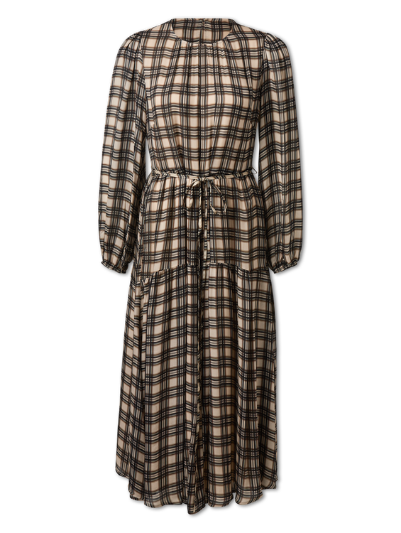 Bild von Maxikleid mit Karomuster