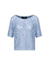 Bild von Pullover aus Häkelmaterial