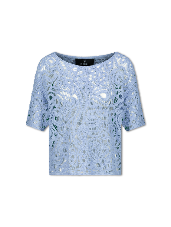 Bild von Pullover aus Häkelmaterial