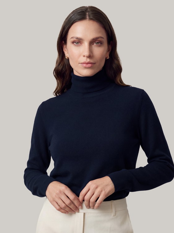 Bild von TURTLE NECK NEU MERINO FINE