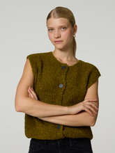 Bild von Strickgilet aus Bouclé