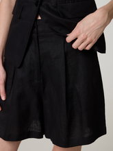 Image sur Short en lin