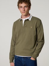 Bild von Sweatshirt mit Polokragen