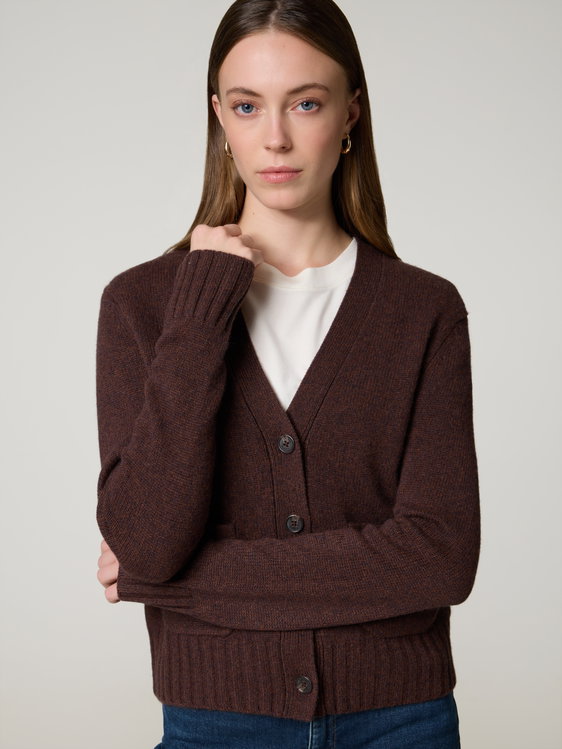 Bild von Strickjacke aus Kaschmir MILENA