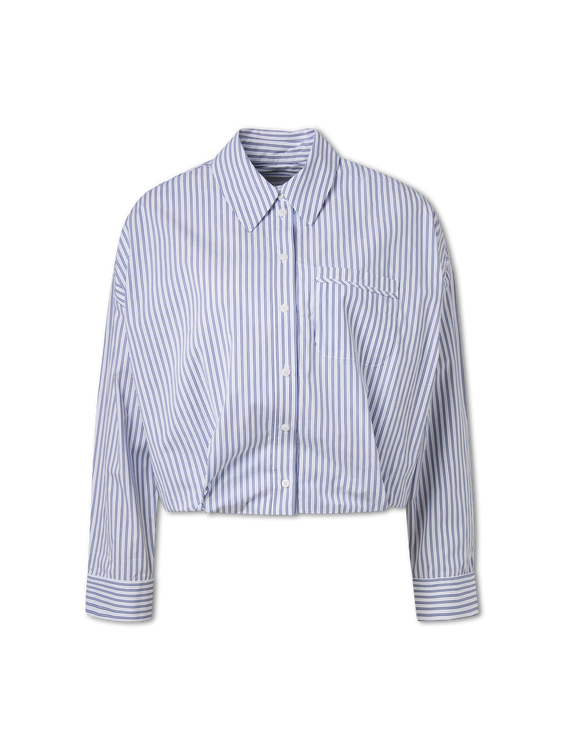 Bild von Bluse mit Ballonsaum