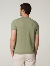 Bild von Strickshirt mit Leinen