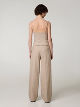 Bild von Bundfaltenhose mit Nadelstreifen