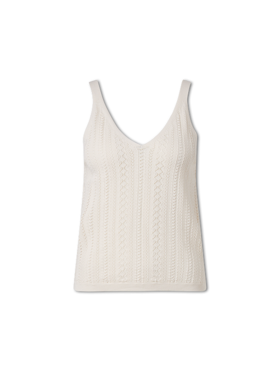 Image sur Haut en broderie ajourée