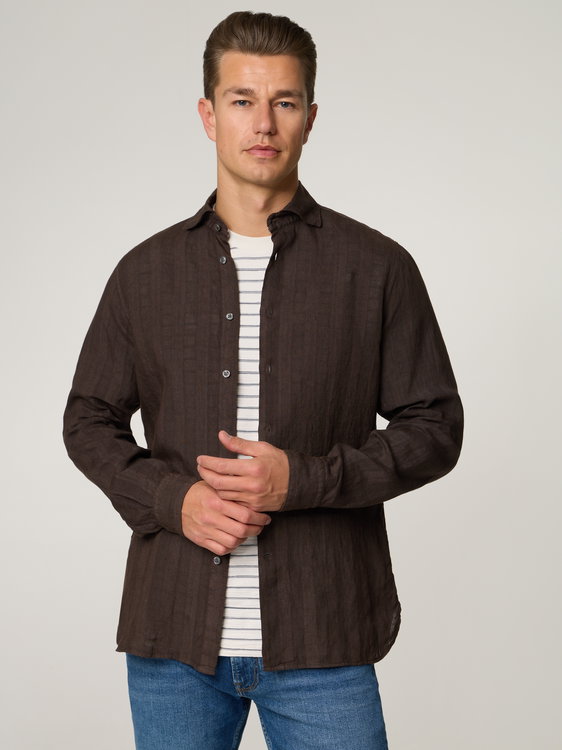 Bild von Leinenhemd im Shaped Fit GIUSEPPE