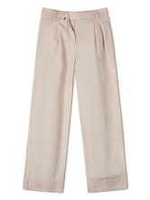 Bild von Leinenhose mit weitem Bein