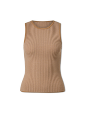 Bild von Tanktop aus Rippstrick TANK