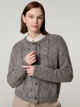 Bild von Strickjacke mit Alpaka