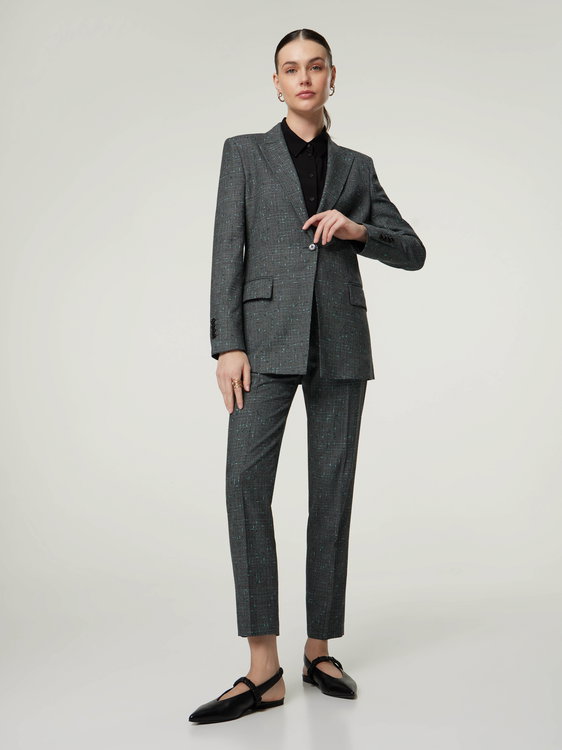 Bild von Blazer mit Karo-Muster JANERI