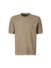 Bild von Strickshirt mit Leinen