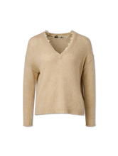 Bild von Strickpullover mit Alpaka-Wolle