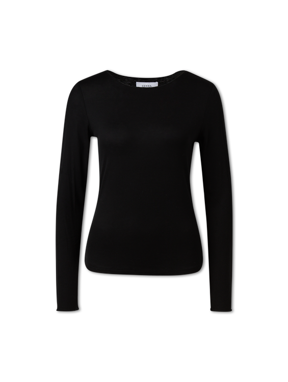 Bild von Langarmshirt mit Wolle