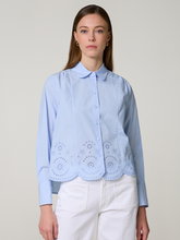 Bild von Bluse mit Lochstrickerei MATEJAS