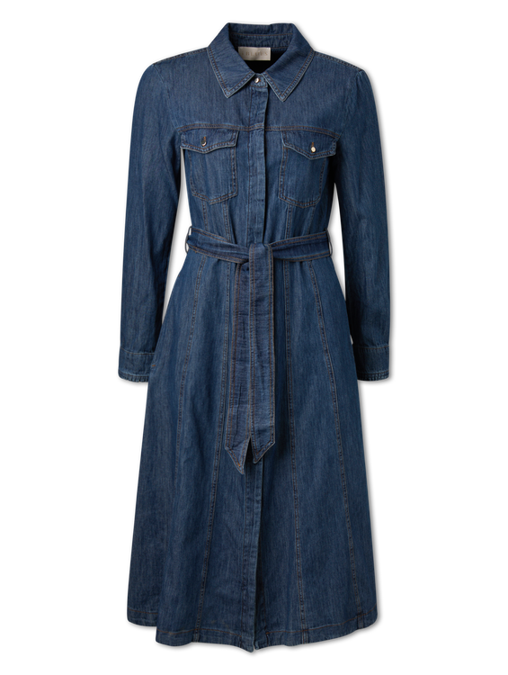 Bild von Midikleid aus Denim STAFFA