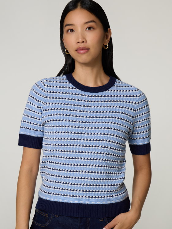 Bild von Strickshirt mit Wolle
