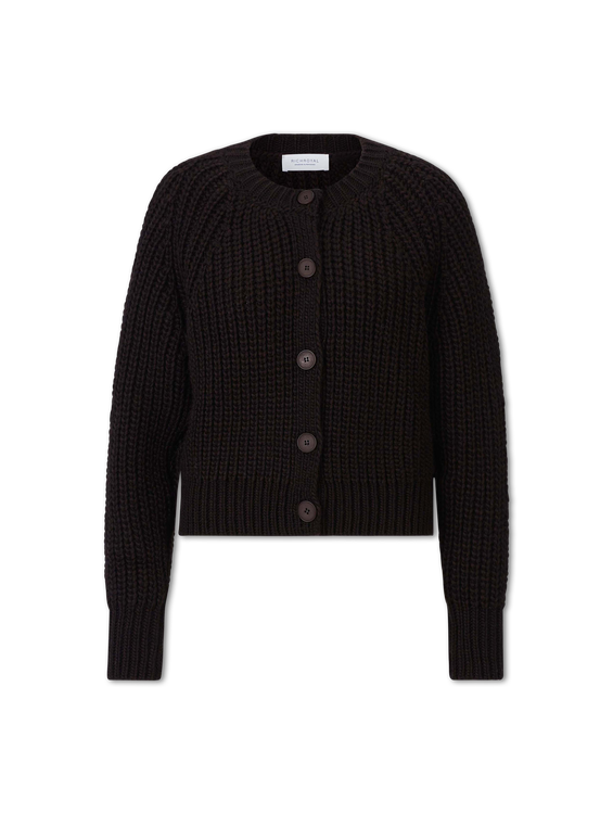 Bild von Jacke aus Grobstrick