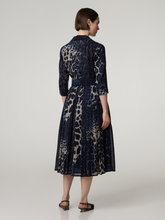 Image sur Robe midi imprimée AUDREY