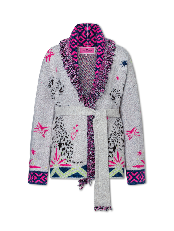 Bild von Strickjacke mit Wolle