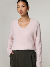 Image sur Pull en tricot avec alpaga