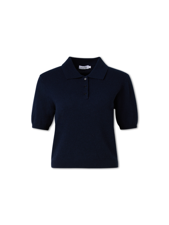 Bild von Cashmerepoloshirt