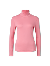 Image sur Pull à côtes avec col montant