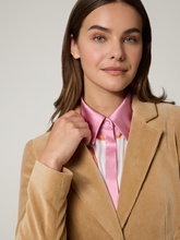 Image sur Blazer en velours côtelé