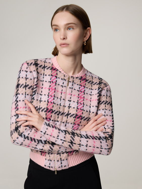 Bild von Strickjacke aus Alpaka-Mix