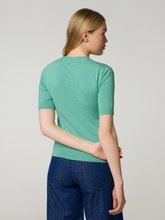 Bild von T-Shirt aus Feinstrick