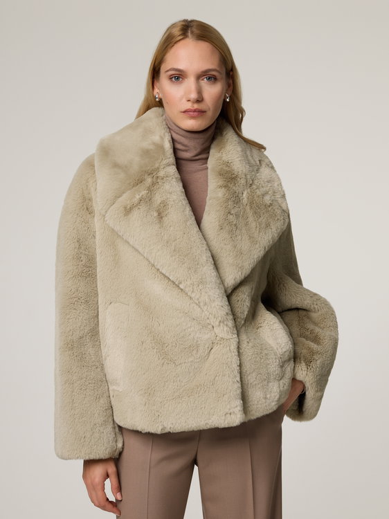 Image sur Veste en fausse fourrure CURMETA