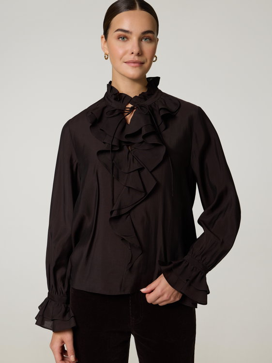 Bild von Bluse mit Volant