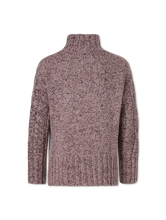 Bild von Stehkragenpullover mit Alpaka