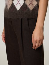 Image sur Pantalon à pinces en laine